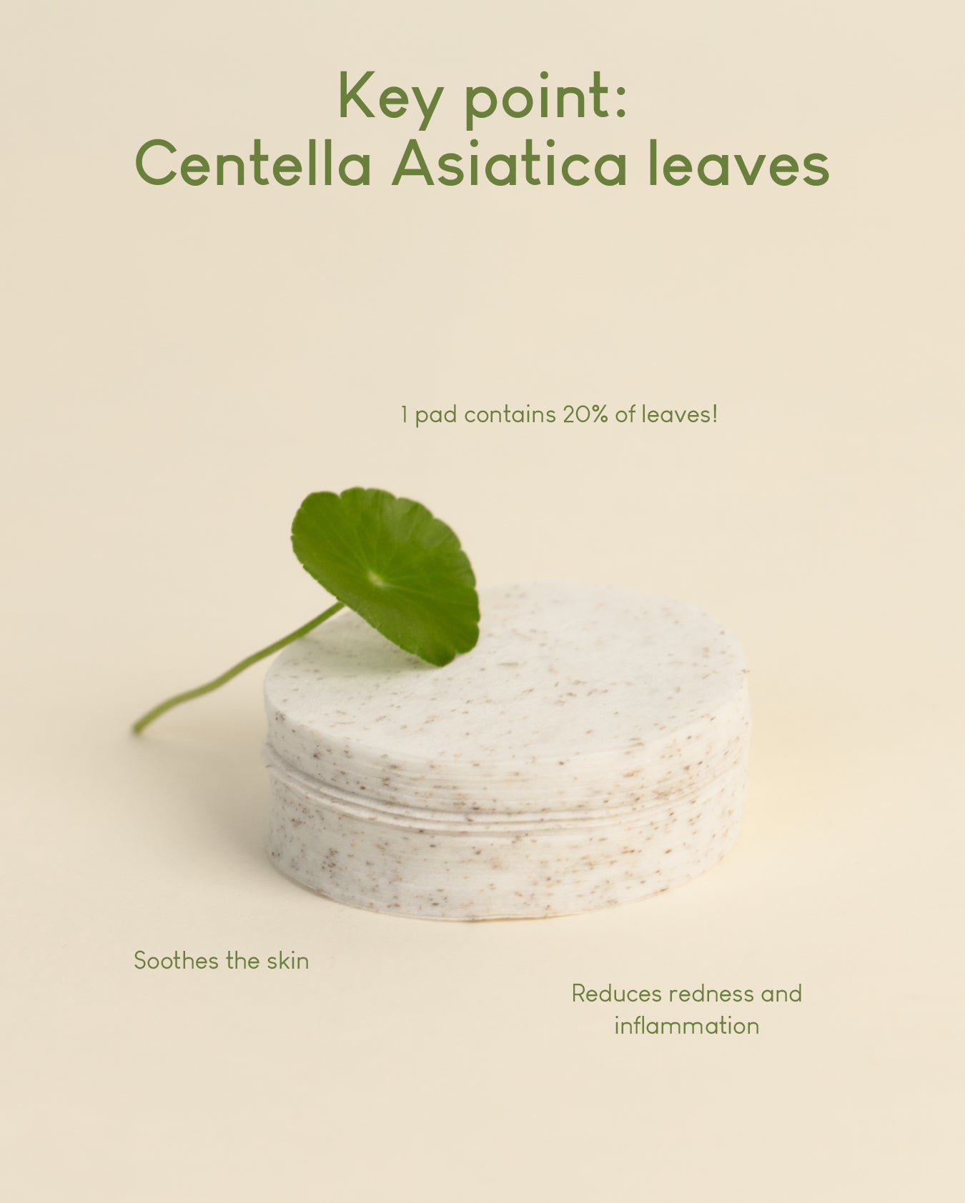 Jung Beauty Pure Calming Pad with Cica Leaf