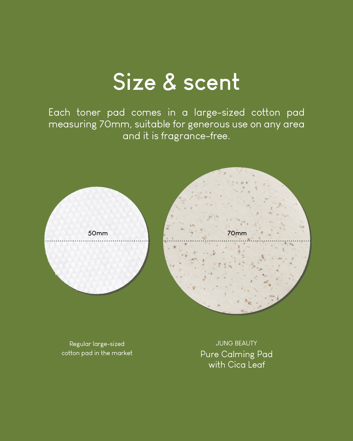 Jung Beauty Pure Calming Pad with Cica Leaf