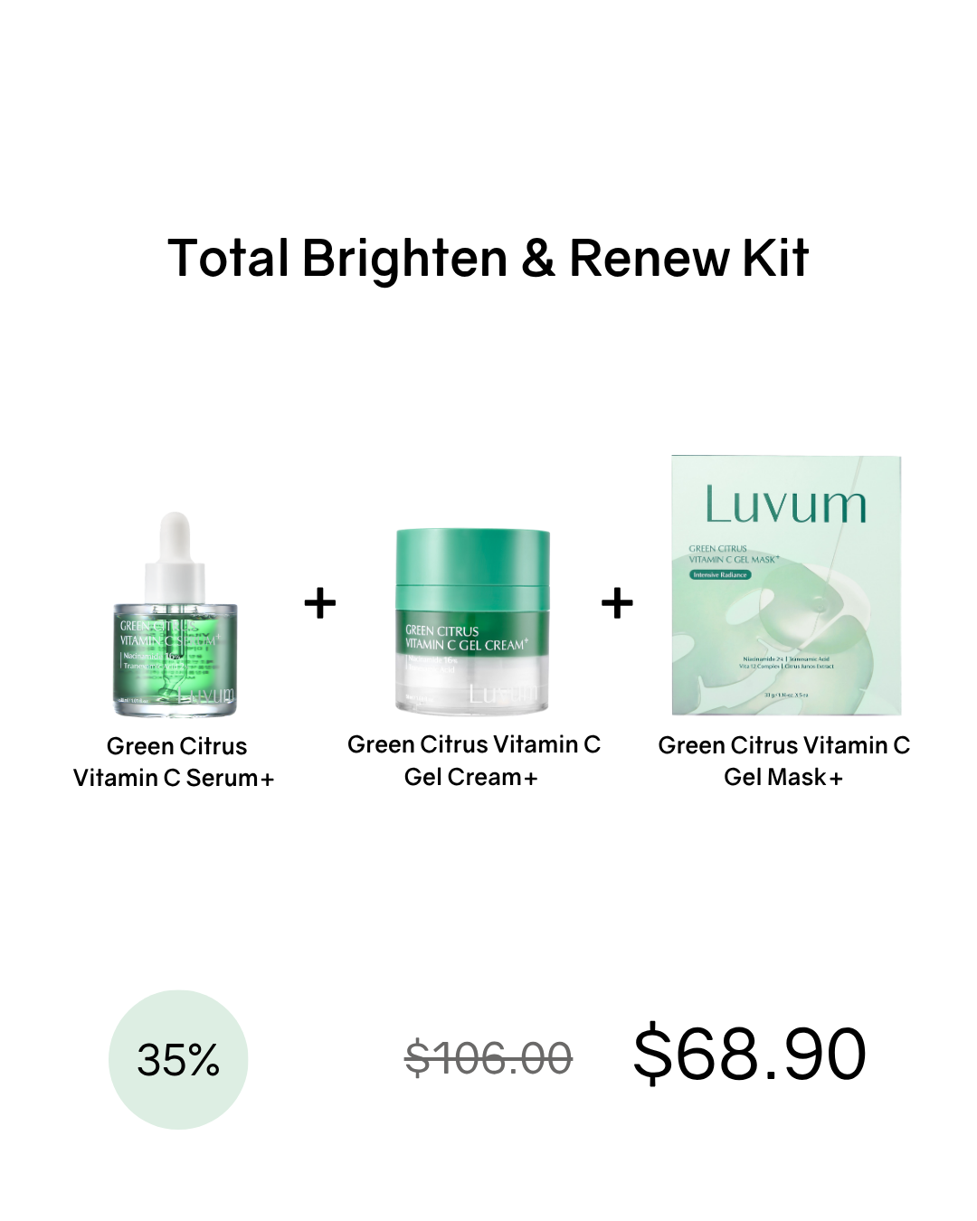 [Online Exclusive] LUVUM Skincare Kits