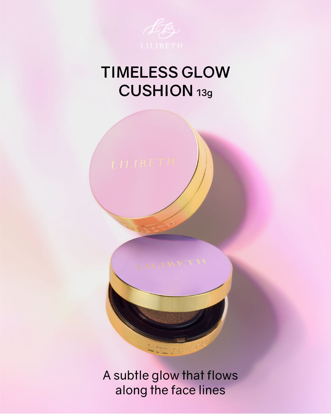 [PROMO] Lilibeth Timeless Glow Cushion/ Refill (Pink/ Purple)