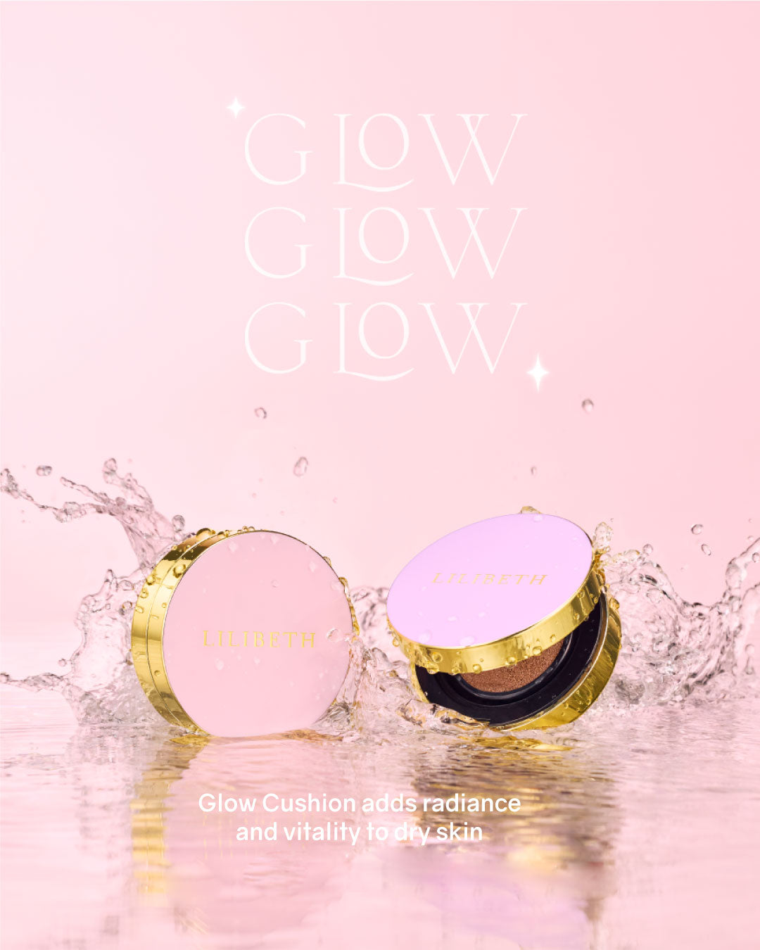 [PROMO] Lilibeth Timeless Glow Cushion/ Refill (Pink/ Purple)