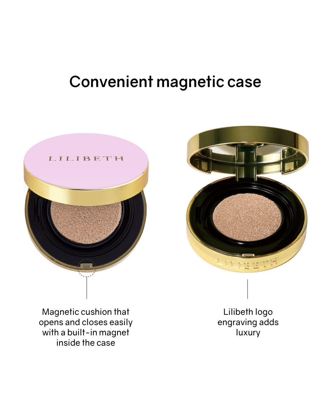 [PROMO] Lilibeth Timeless Glow Cushion/ Refill (Pink/ Purple)