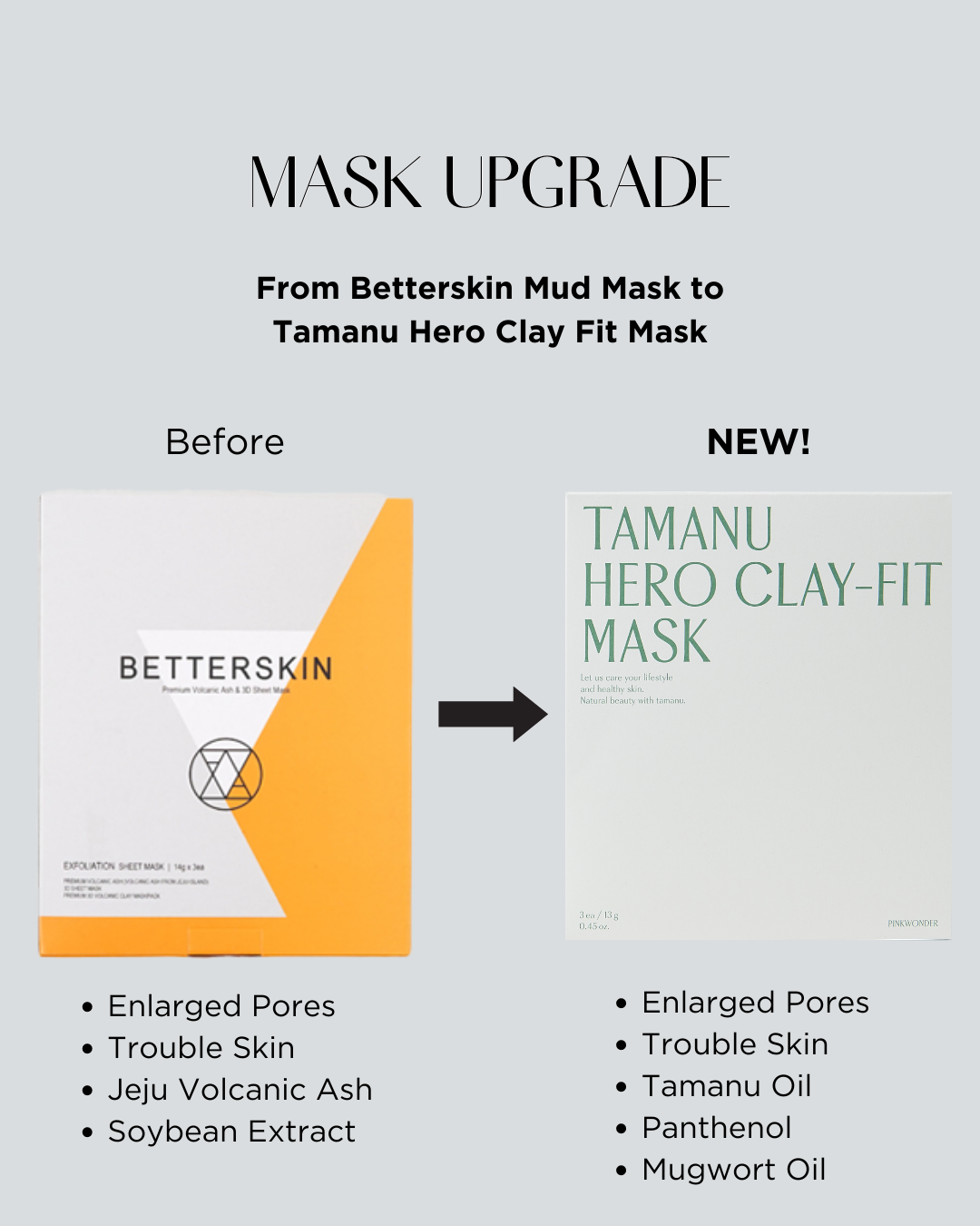 [PROMO] PINKWONDER Tamanu Hero Clay Fit Mask
