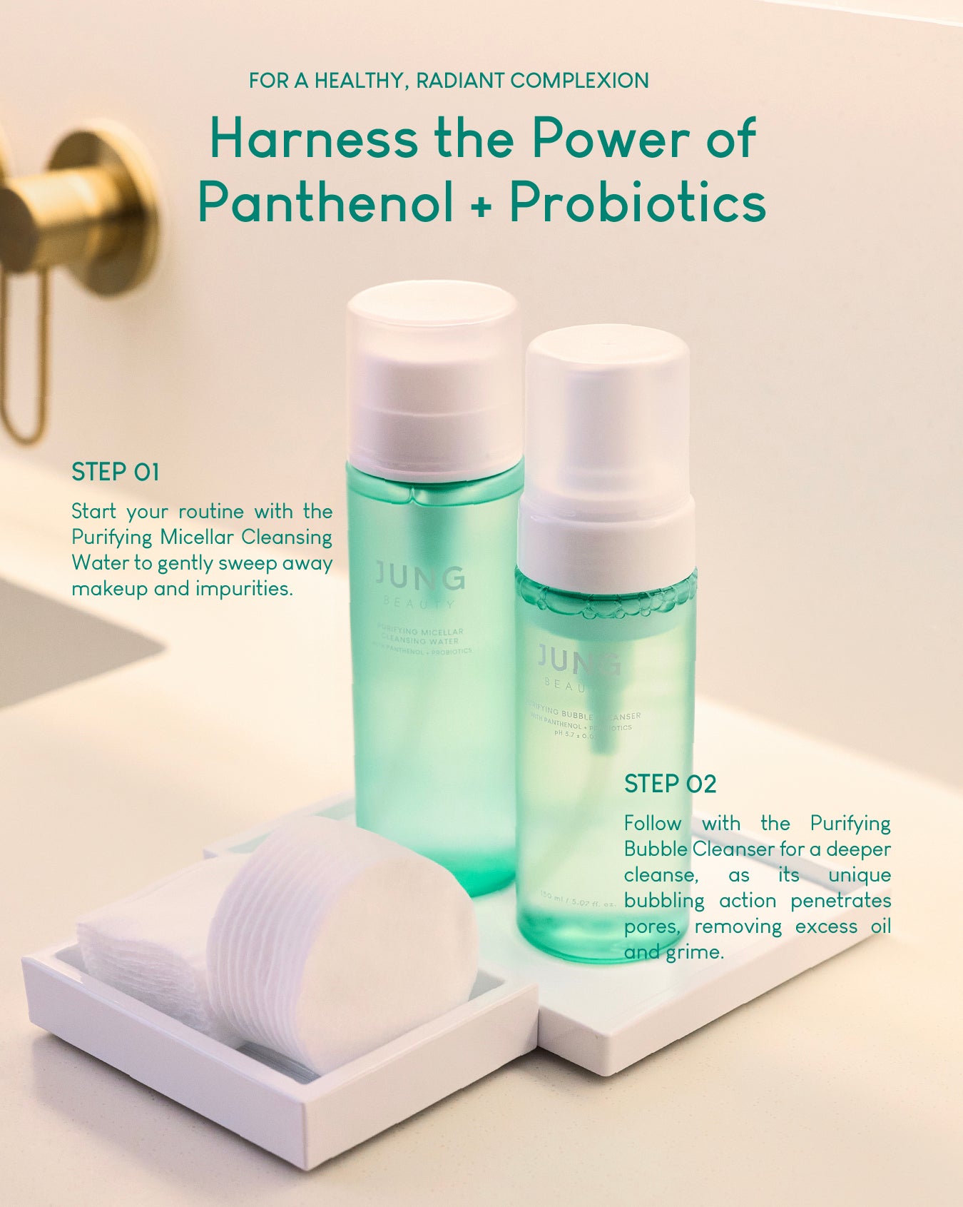 [PROMO] Jung Beauty Purifying Bubble Cleanser with Panthenol + Probiotics