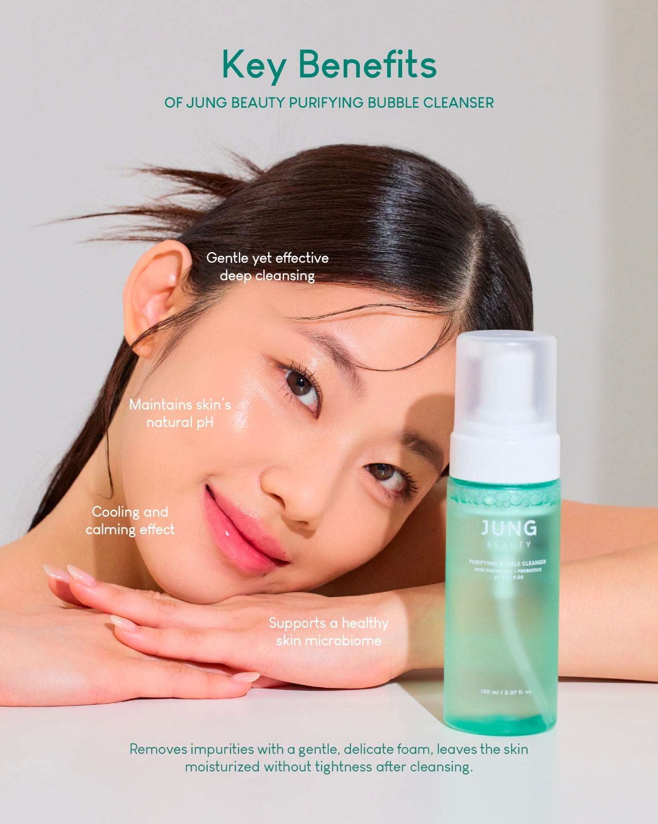 [PROMO] Jung Beauty Purifying Bubble Cleanser with Panthenol + Probiotics
