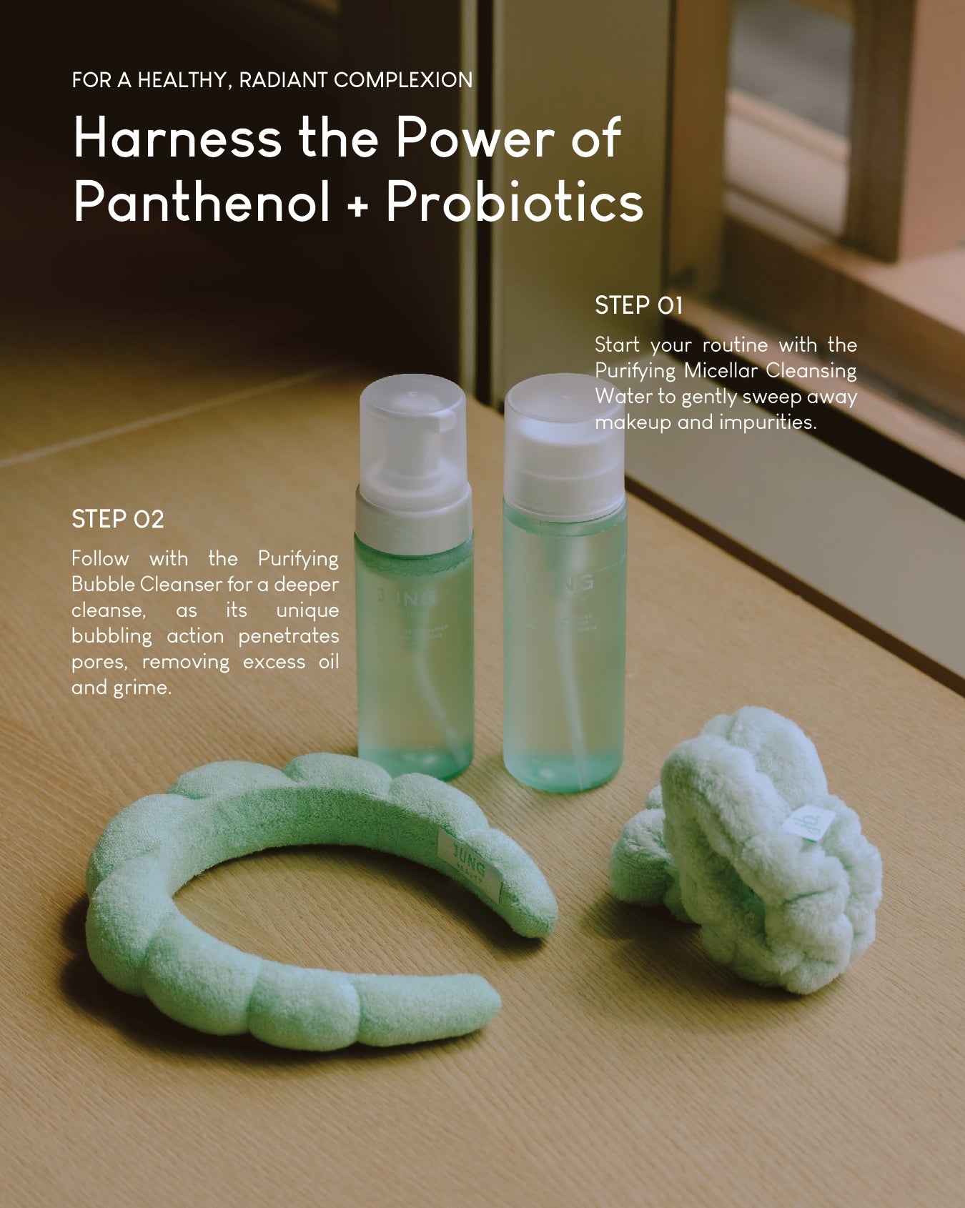 [PROMO] Jung Beauty Purifying Micellar Cleansing Water with Panthenol + Probiotics