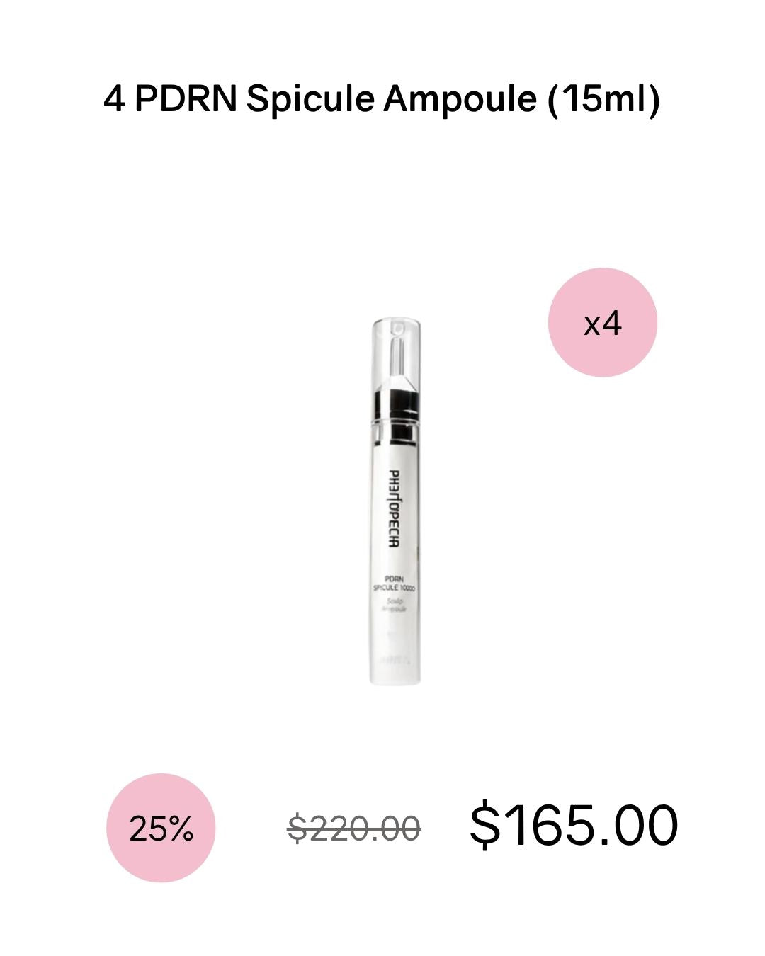 [PROMO] Phytopecia PDRN Spicule 10000 Scalp Ampoule (15ml)