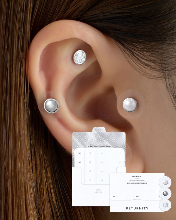[PROMO] Returnity Ear Therapy Patch (Crystal/Pearl/Silver) (3 sheets)