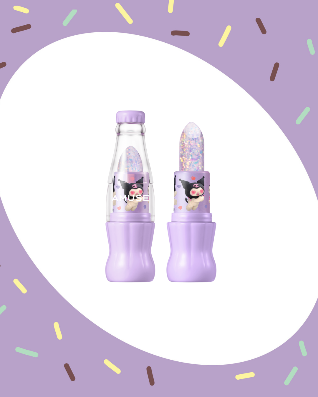 [PROMO] AMUSE My Melody & Kuromi Edition Sparkle Soda Lip Balm