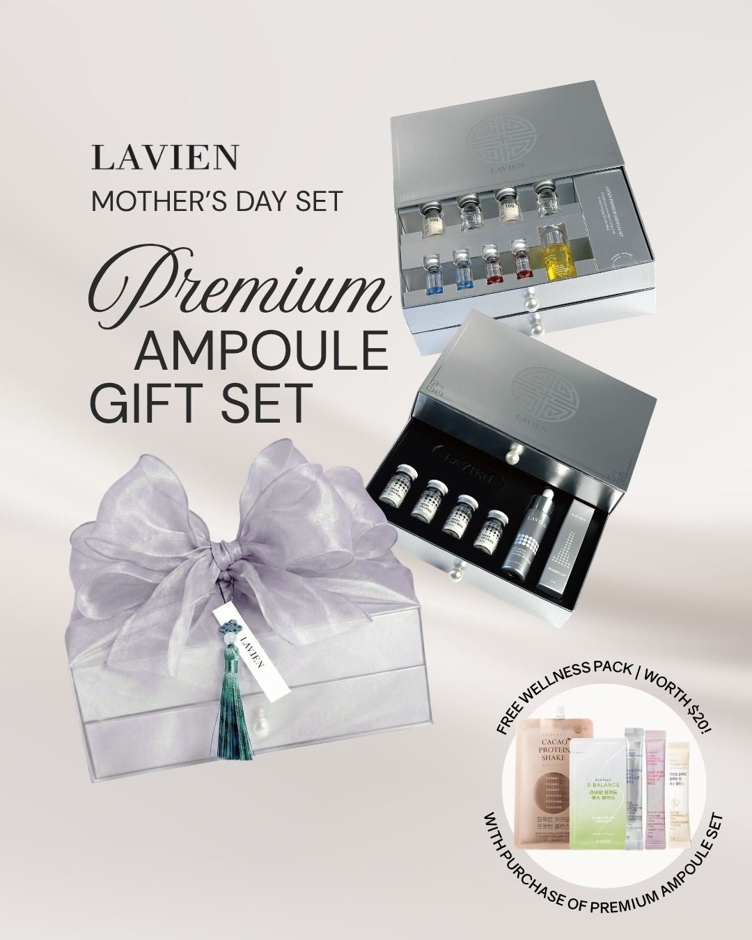 [PREORDER] Lavien Premium Ampoule Set (Mother's Day Gift!) (Dispatch Date 4-8 May)