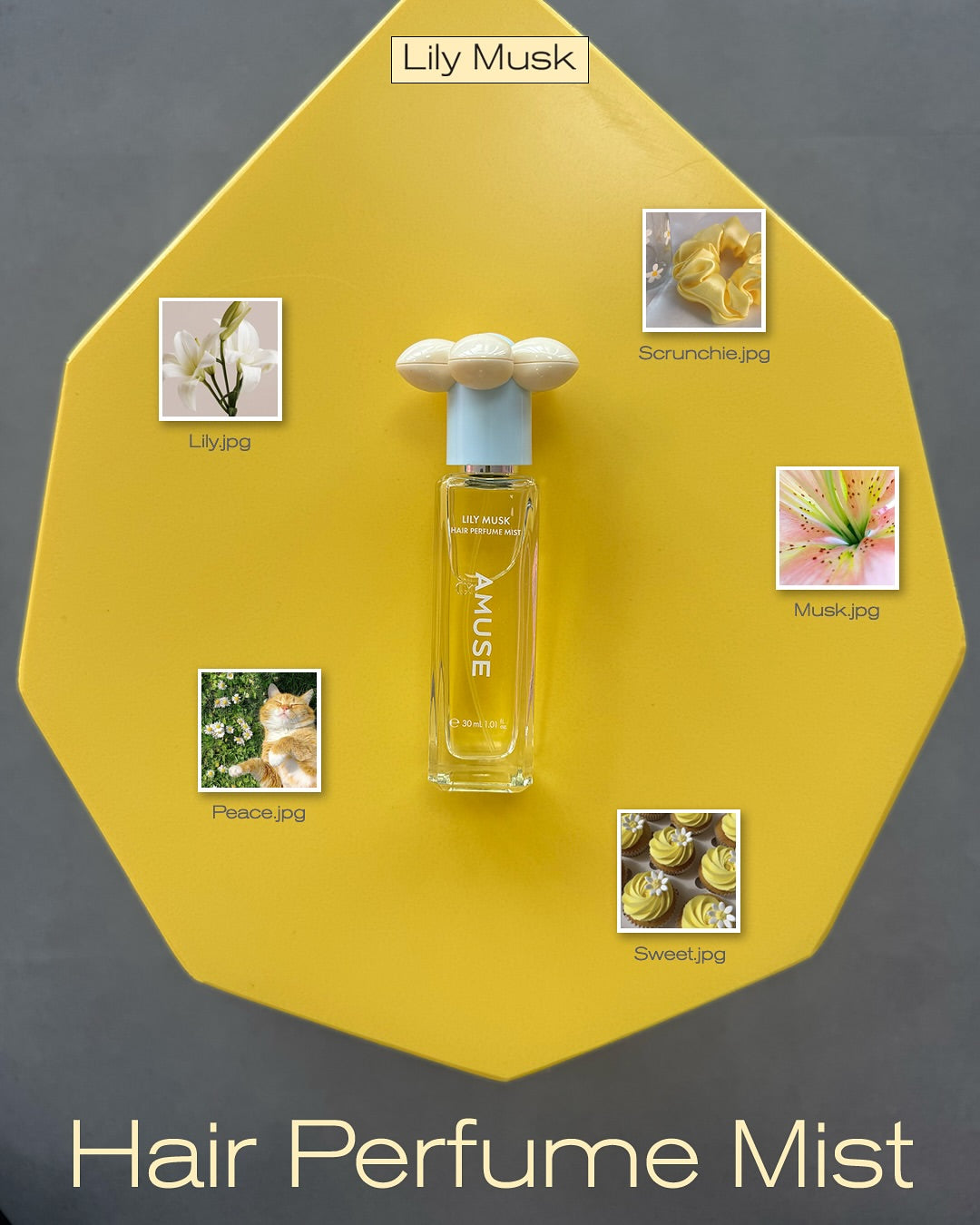 AMUSE Hair Perfume Mist 30ml (NEW!)