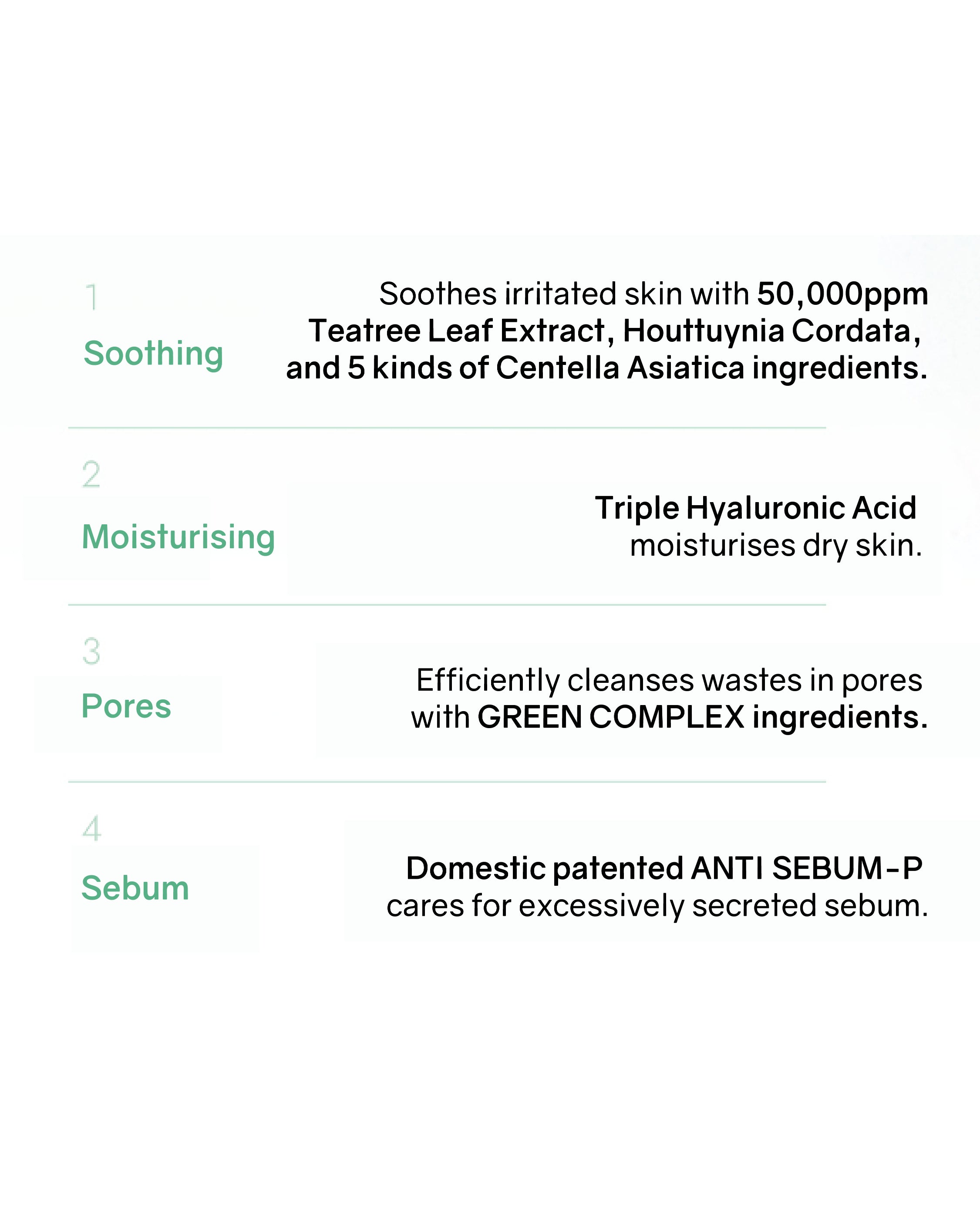 [Online Exclusive] Bonabella Teatree Moist Soothing Cleanser