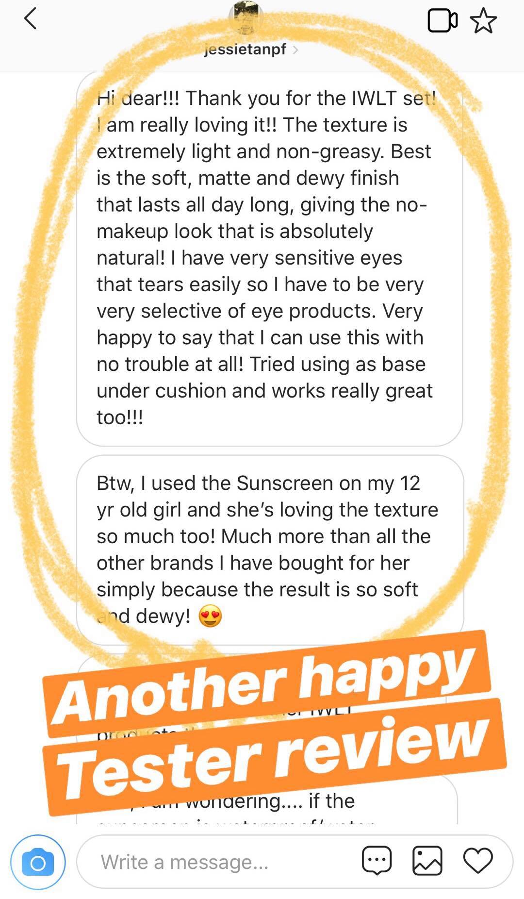 IWLT Protecting Base Sun Cream (SPF50+/ PA+++)