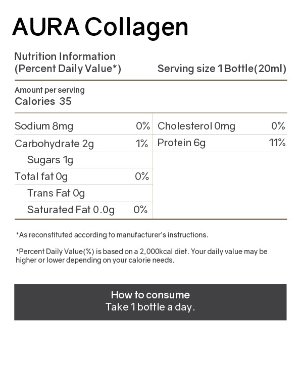 Bonasua Aura Original 10000 Collagen Drink
