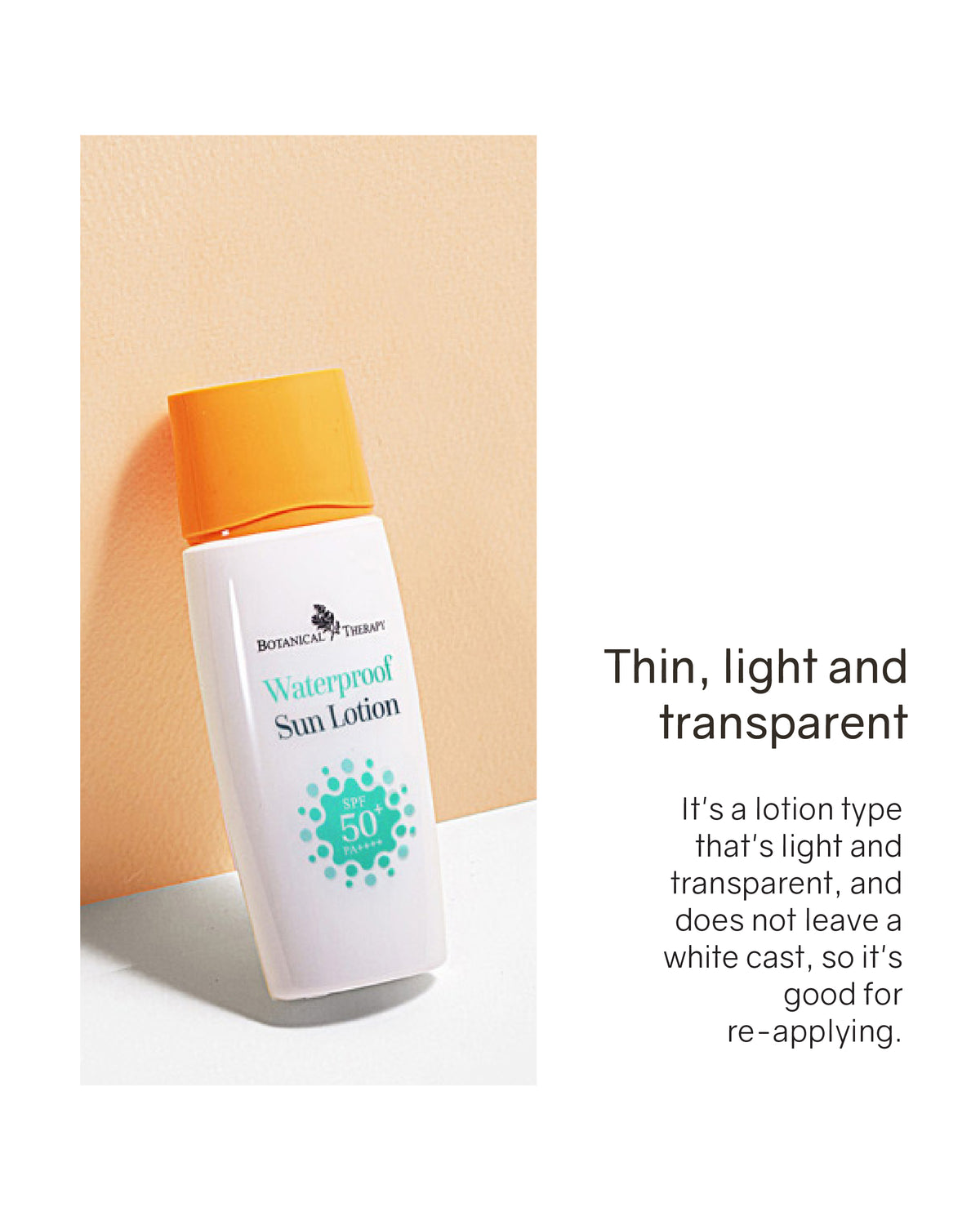 [PROMO] [BOK] Botanical Therapy Waterproof Sun Lotion SPF50+/PA++++