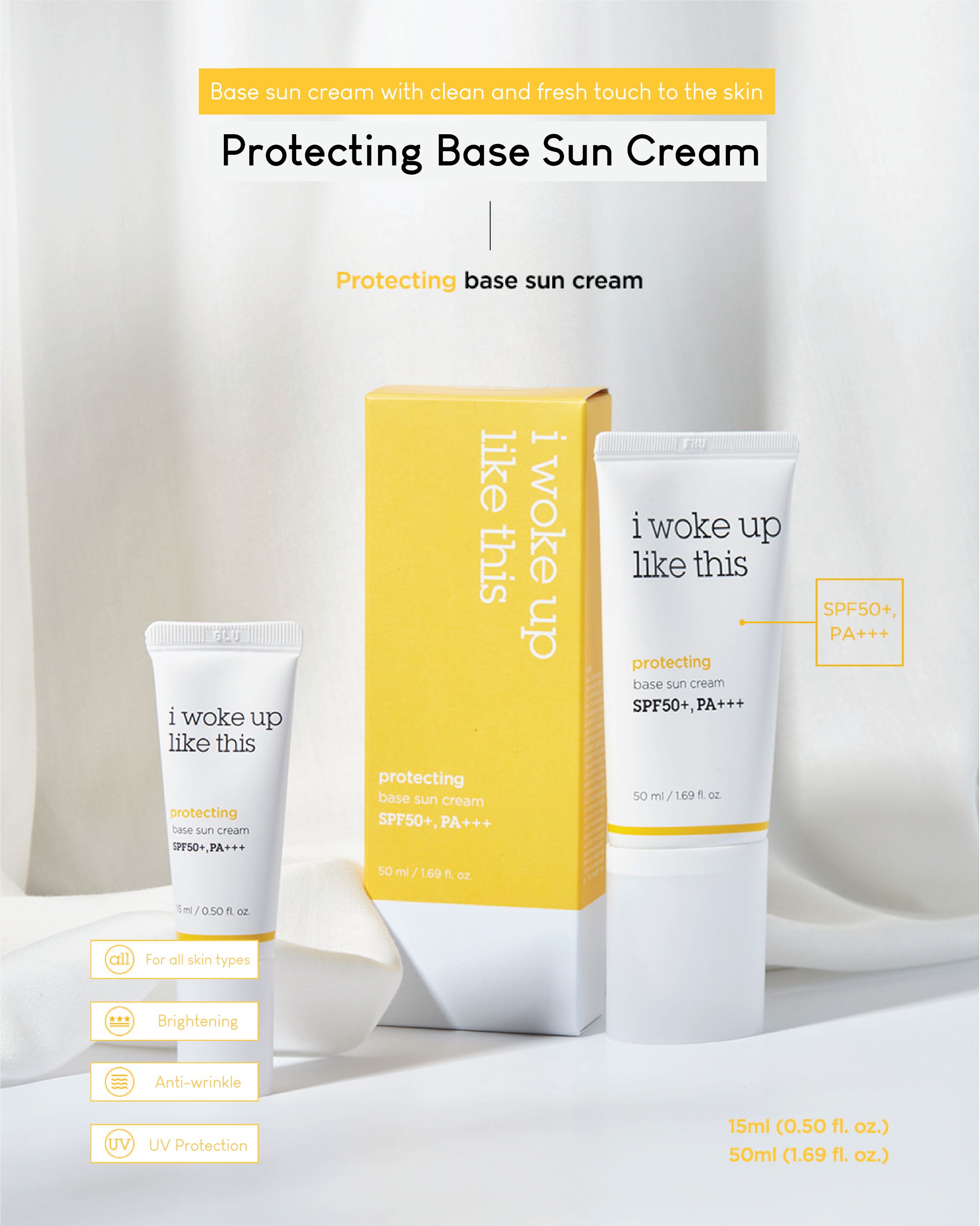 IWLT Protecting Base Sun Cream (SPF50+/ PA+++)