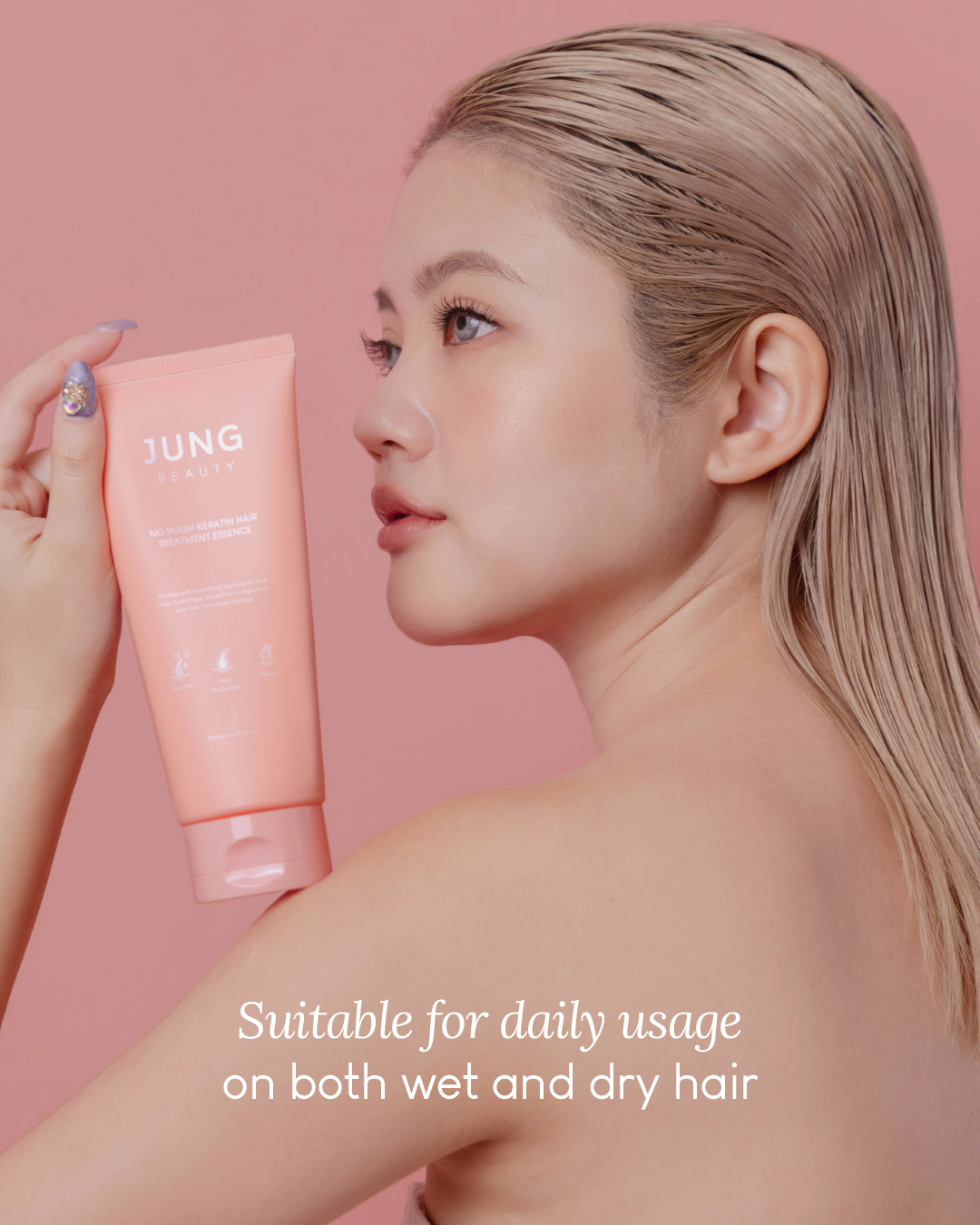 [PROMO] Jung Beauty No Wash Keratin Hair Treatment Essence