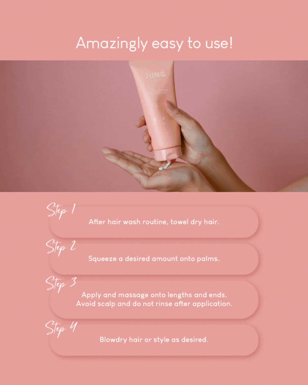 [PROMO] Jung Beauty No Wash Keratin Hair Treatment Essence