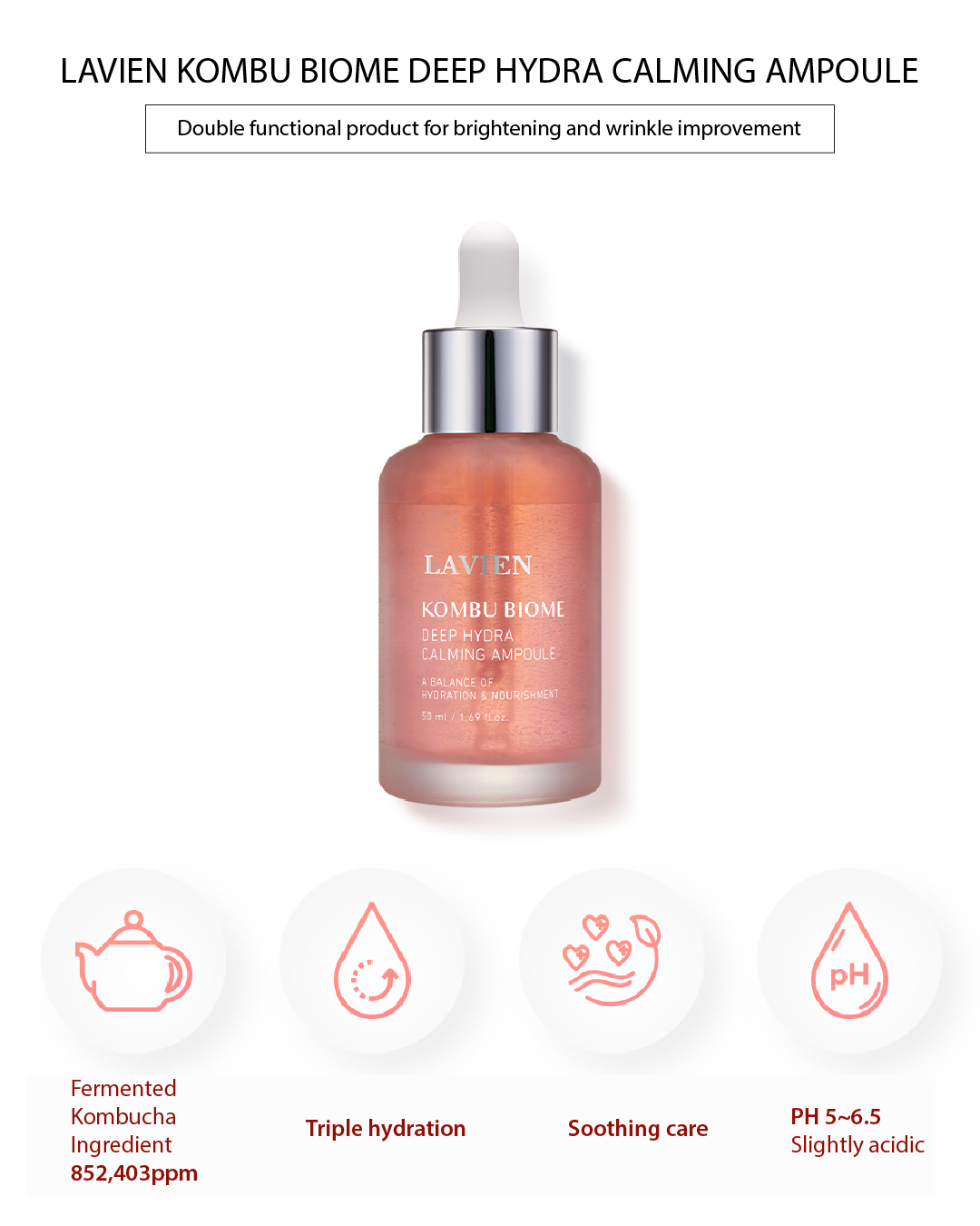 Lavien Kombu Biome Deep Hydra Calming Ampoule