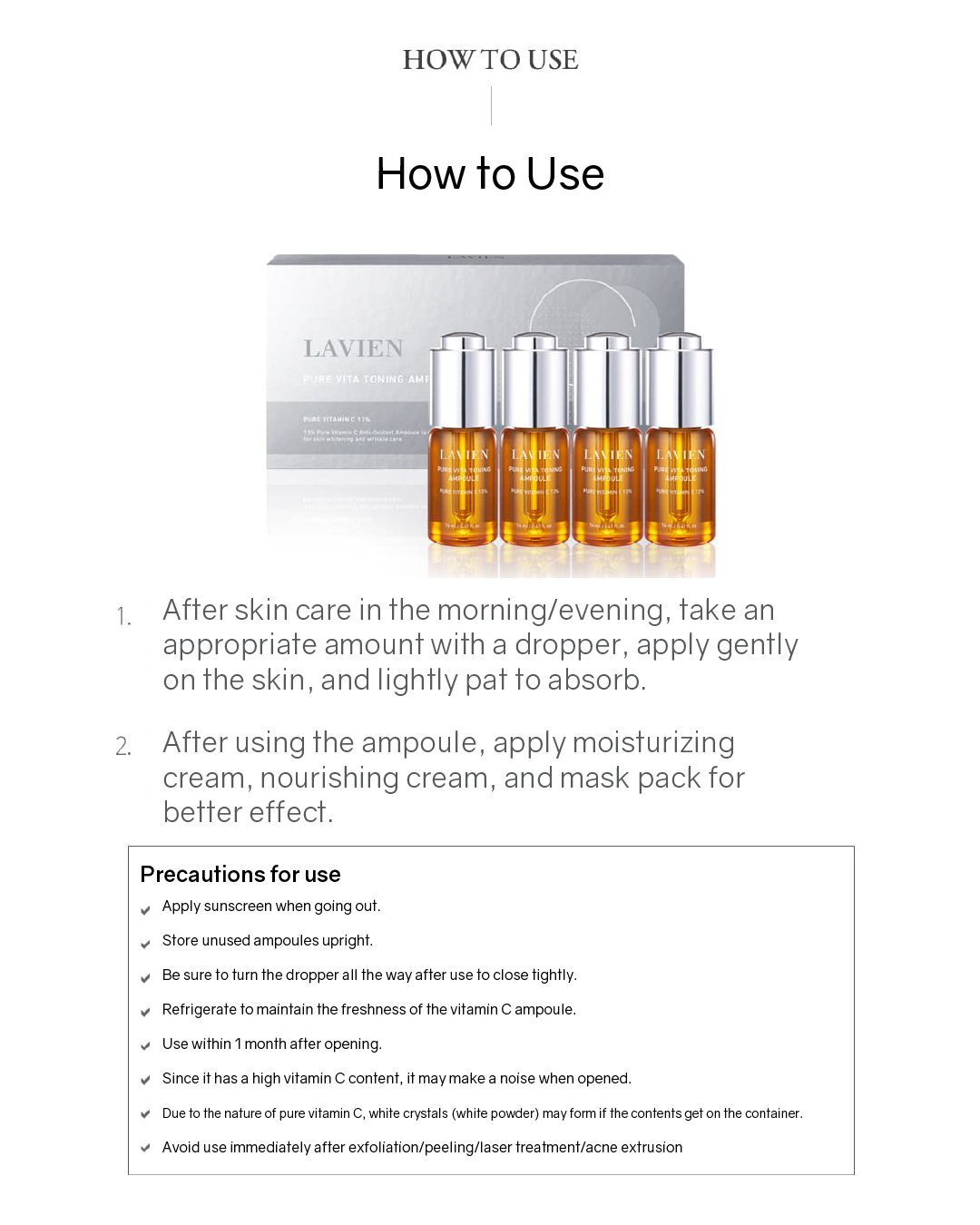 [PROMO] Lavien Pure Vita Toning Ampoule