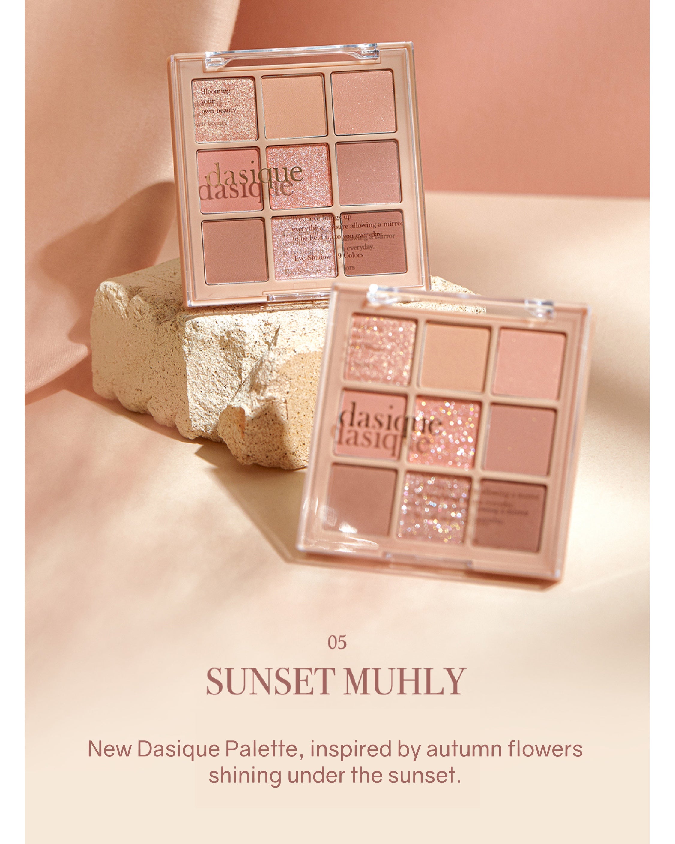 [Online Exclusive] Dasique Eyeshadow Palette (05 Sunset Muhly)